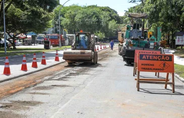 Governo do DF investe em infraestrutura viária com materiais tecnológicos no Plano Piloto