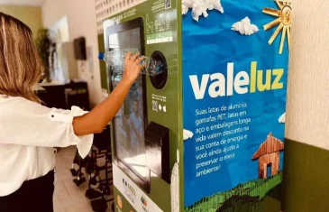 Recicláveis viram desconto na conta de luz