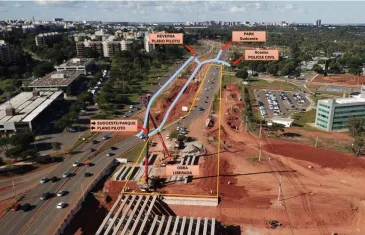 Trânsito na Epig será alterado a partir de quinta-feira (5) para obras