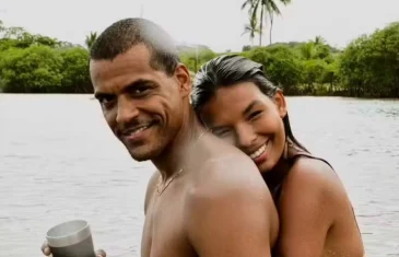 Marcello Melo Jr se declara para a namorada, Mell Muzzillo, no dia do aniversário da atriz: ‘O amor é assim’