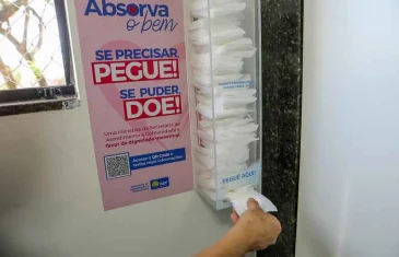 Campanha Absorva o Bem já distribuiu mais de 4,5 mil absorventes