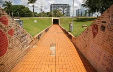 GDF inicia obras de manutenção das passagens subterrâneas do Plano Piloto