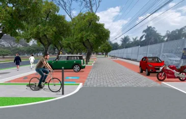 Governo do DF vai construir rota acessível projetada para pedestres e ciclistas na W5 Norte