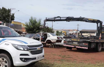 DF Livre de Carcaças já retirou mais de 5 mil veículos abandonados das ruas da capital