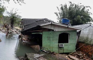 Chuvas no Rio Grande do Sul deixam 4 mortos e 132 municípios registram danos