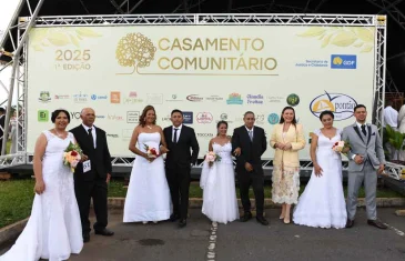 Casamento Comunitário reúne 100 casais neste domingo na Concha Acústica