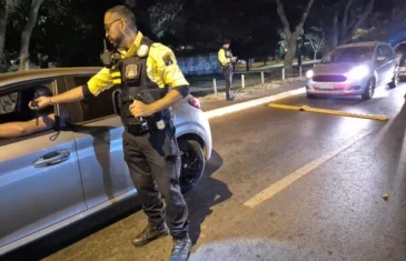 Fiscalização flagra 40 motoristas dirigindo sob efeito de álcool em Planaltina