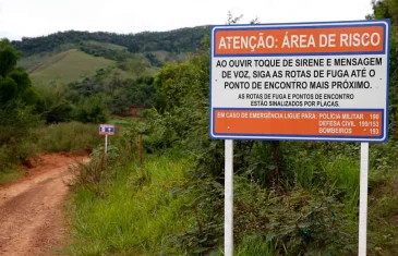 Relatório aponta 241 barragens com risco no brasil