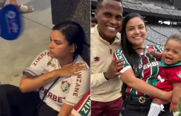 Mulher de Jhon Arias posta ‘perrengue’ durante jogo do Fluminense na Copa do Mundo de Clubes: ‘Sempre firme’