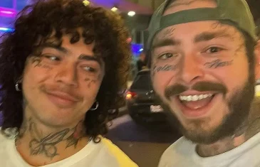 Whindersson Nunes posta foto com Post Malone, fã descobre montagem e humorista ri: ‘Me deixa’