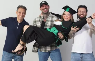 Lucas Lucco comemora formatura da mãe em Educação Física: ‘Segundo curso superior concluído com louvor’