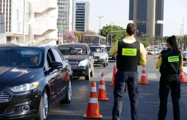 Detran-DF fará intervenções no trânsito neste fim de semana