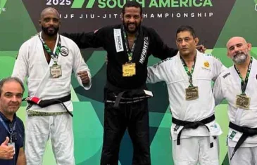 Sargento da Polícia Militar do DF conquista medalha no Grand Slam de Jiu-Jítsu