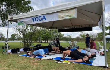 Projeto leva práticas de autocuidado ao Parque Urbano do Setor O