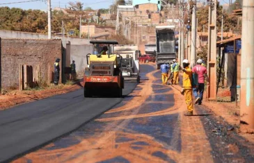 GDF inicia pavimentação no Morro da Cruz em São Sebastião