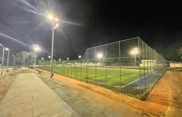GDF moderniza iluminação pública de centros esportivos