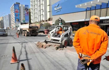 GDF inicia reforma das faixas de pedestre de Taguatinga
