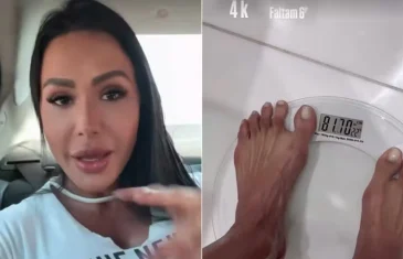 Gracyanne Barbosa entrega como é seu processo de emagrecimento para o ‘Dança dos famosos’: ‘Perder massa’