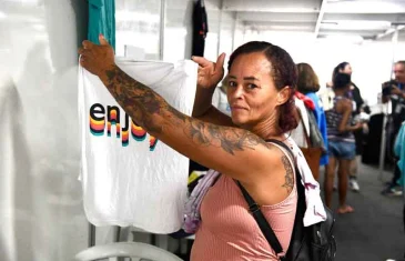 Varal Solidário distribui roupas e calçados na Rodoviária do Plano Piloto