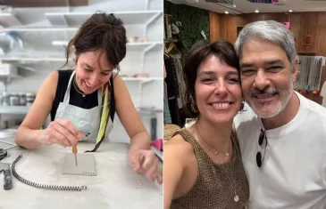 Esposa de Bonner, Natasha Dantas trocou 21 anos de carreira para investir em sonho como ceramista