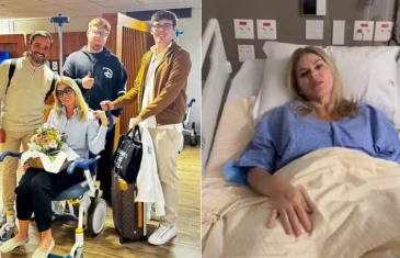 Val Marchiori recebe alta do hospital após cirurgia para retirada de tumor: ‘Foram dias difíceis e de muita dor’
