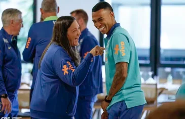 Jean Lucas foi cobrado por abandonar estilo ‘clássico’ de usar uniforme, mas não pretende retomar na seleção: ‘Está dando certo’