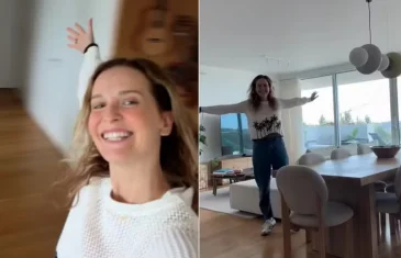 Fernanda Rodrigues mostra apartamento em Portugal: ‘Colhendo frutos de nossos sonhos’