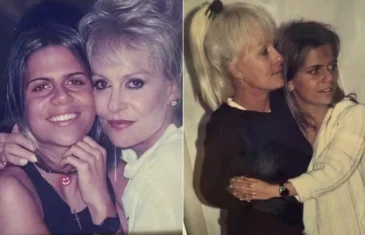 Filha de Ana Maria Braga resgata foto de 25 anos atrás: ‘Amor e orgulho de minha mãe’
