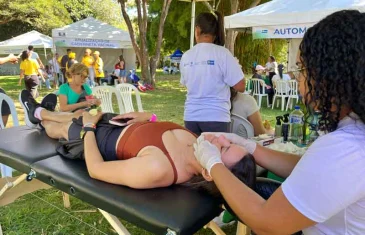 Projeto oferece serviços gratuitos de saúde e bem-estar no Parque da Cidade no sábado (13)
