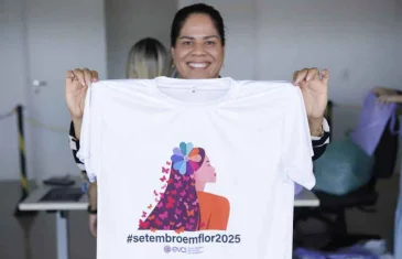 Saúde promove caminhada de conscientização sobre cânceres ginecológicos