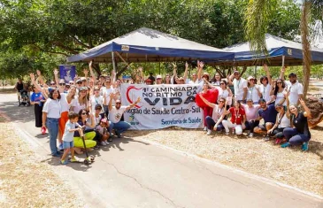 2ª Caminhada no Ritmo da Vida: Ação para conscientizar sobre o risco de doenças cardíacas.