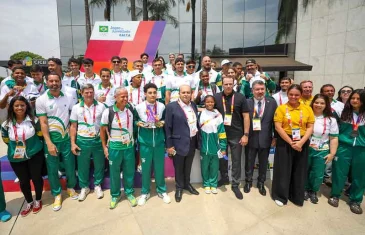 Governador visita à arena dos Jogos da Juventude e enaltece infraestrutura de Brasília