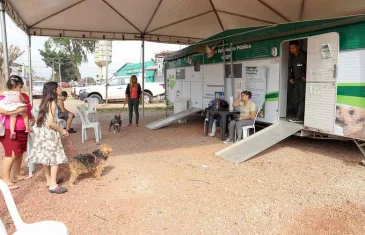 Santa Maria ganha atendimento veterinário gratuito com Unidade Móvel do HVEP