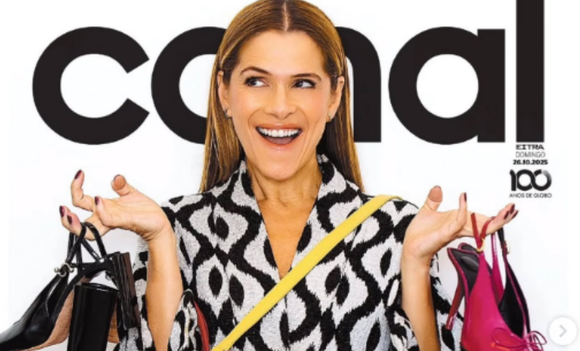 Ingrid Guimarães diz ser uma ‘consumista consciente’: ‘Compro bolsas usadas e adoro parcelar em dez vezes’