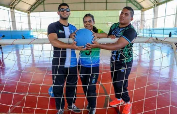 Atletas do COP de São Sebastião são convocados pela seleção brasileira de goalball