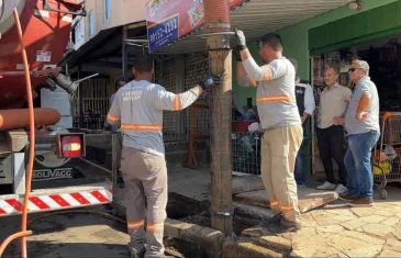 Mutirão retira entulho e melhora drenagem em ruas de Ceilândia