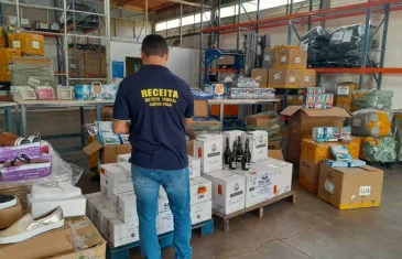 Fiscalização apreende mais de R$ 1,7 milhão de mercadoria sem nota no DF