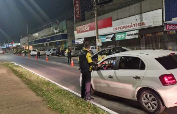 Detran autua 33 condutores alcoolizados no fim de semana em três regiões do DF