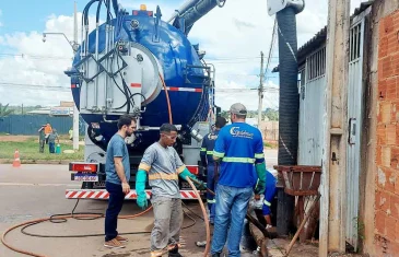 Novacap intensifica ações mecanizadas de limpeza de bocas de lobo em todo o DF