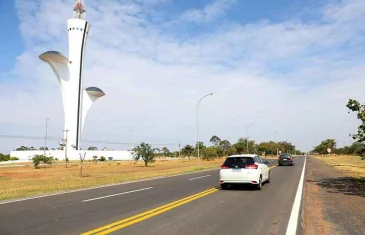 GDF conclui renovação asfáltica de trecho entre a Torre de TV Digital e o Itapoã Parque