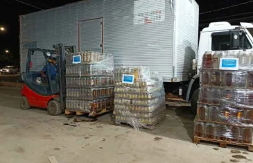 Fiscalização da Vigilância Sanitária apreende cerca de 8 mil litros de bebidas irregulares