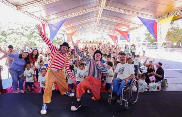 Projeto leva diversão gratuita para crianças entre quinta (23) e domingo (26) no Taguaparque