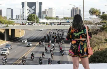 Faixa Azul para motociclistas poderá ser implantada no DF em breve
