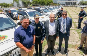 Governo do DF reforça frota da Polícia Militar com entrega de 125 novas viaturas