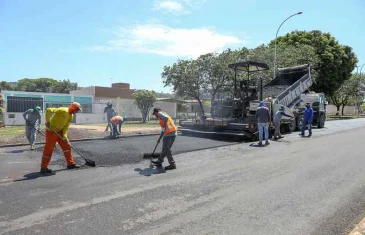 GDF inicia renovação do asfalto em quadras de Sobradinho