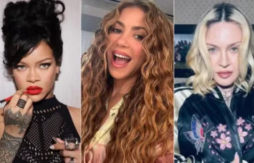 Rihanna, Shakira, Madonna e mais: saiba quantos brasileiros têm nomes de cantores internacionais