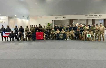 Polícia Militar do DF integra força-tarefa de varreduras antibombas na COP30 em Belém (PA)