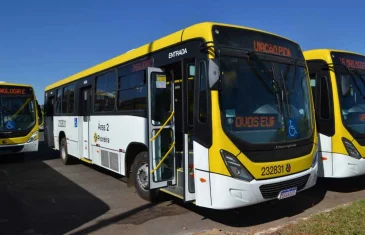 Ônibus do transporte público do DF terão adesivos para prevenir acidentes