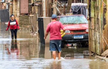 Chuvas intensas voltam a causar estragos em cidades do RS
