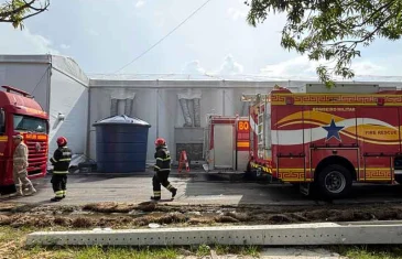 Após incêndio na COP30, 21 pessoas foram atendidas, diz ministério